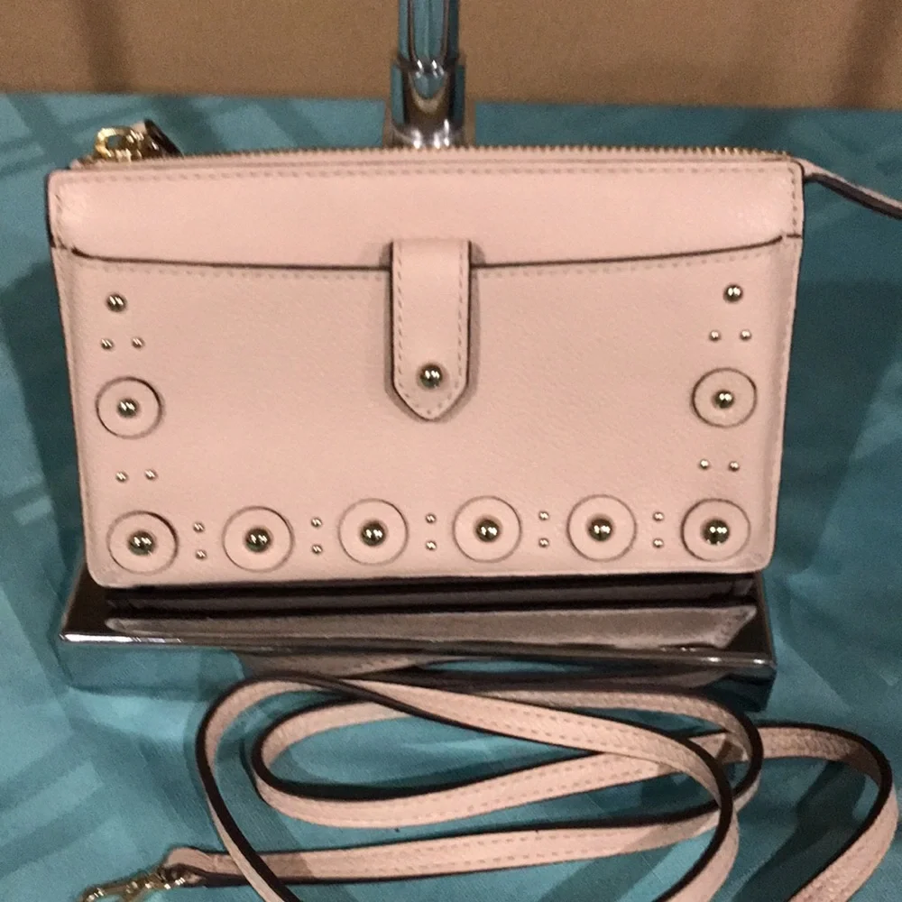 Kate Spade Alegra Larchmont Avenue Studded Crossbody/ Clutch
